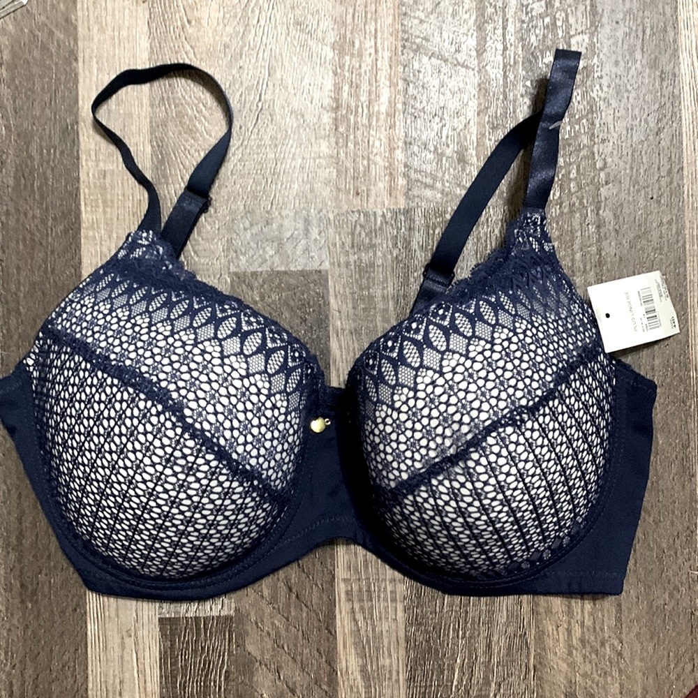 44D Bra Cato Blue New with tags